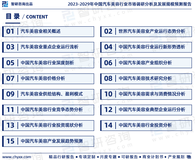 美高梅官网正网：2023年汽车美容行业发展现状调查、竞争格局及未来前景预测报告(图2)